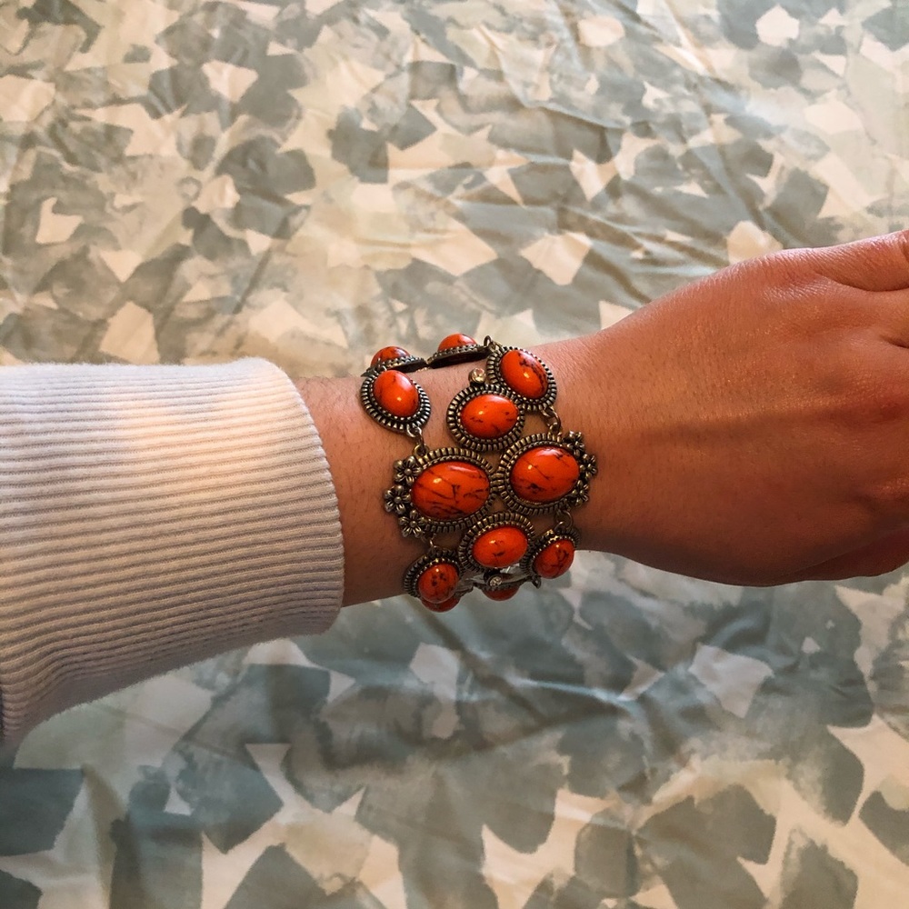 Burnt Orange Bracelet